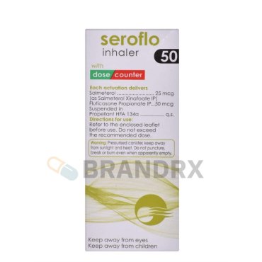 Seroflo Inhaler 120 MD 50 mcg Cipla